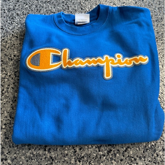 Men’s Champion Crew Neck Sweat Shirt size L - Picture 1 of 3
